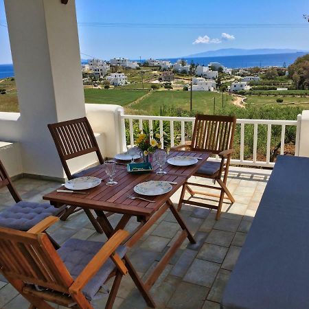 Anthoula'S Sea View Apartment Piso Livadi Bagian luar foto