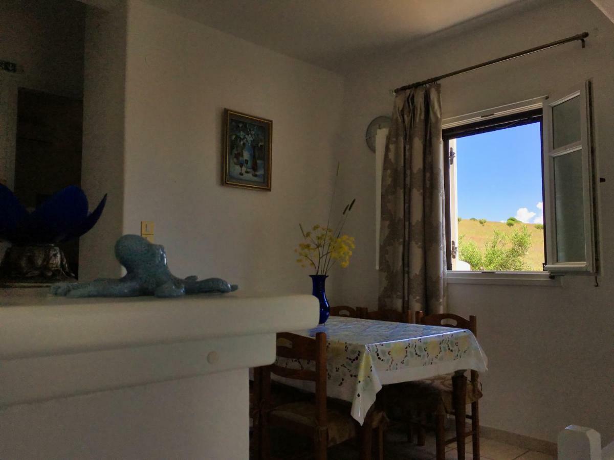 Anthoula'S Sea View Apartment Piso Livadi Bagian luar foto