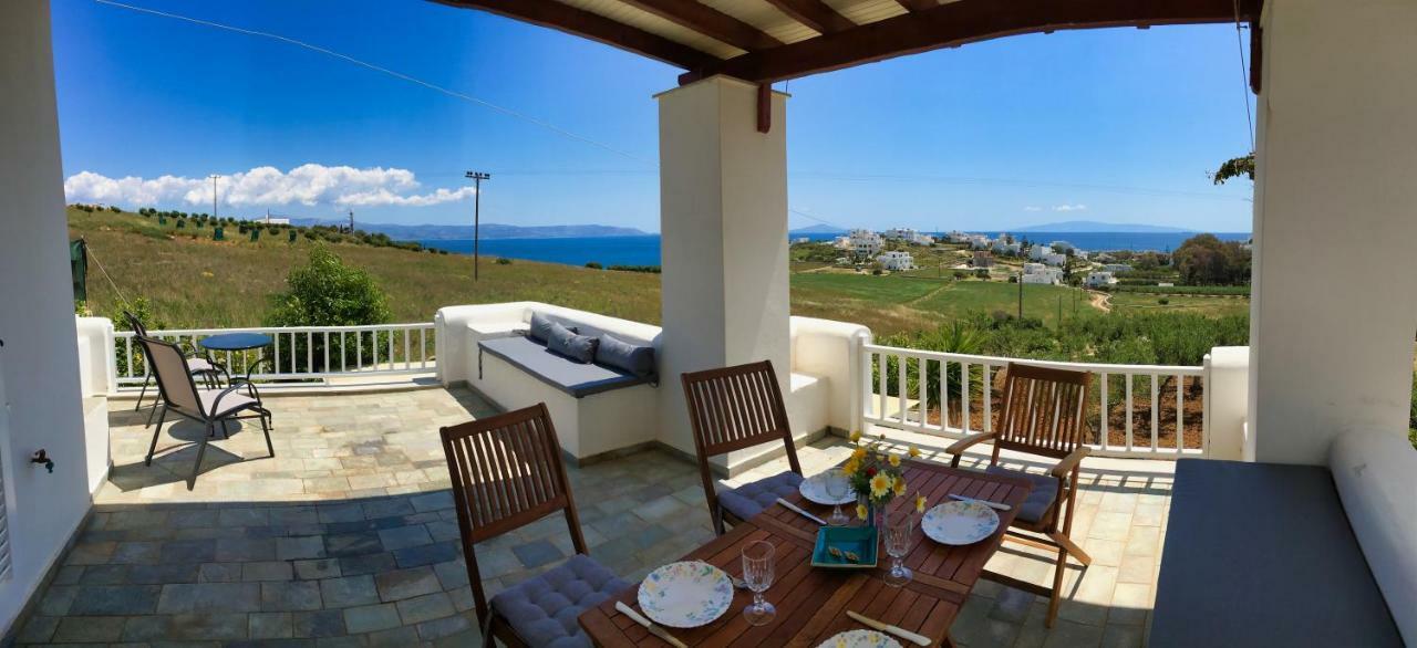 Anthoula'S Sea View Apartment Piso Livadi Bagian luar foto