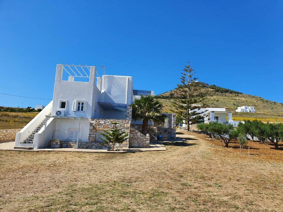 Anthoula'S Sea View Apartment Piso Livadi Bagian luar foto